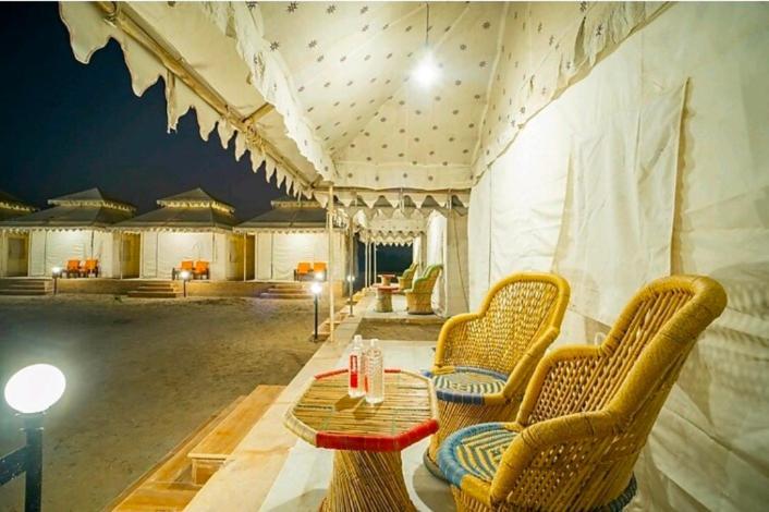 Sam Dunes Desert Luxury Camp & Resort Jaisalmer Bagian luar foto